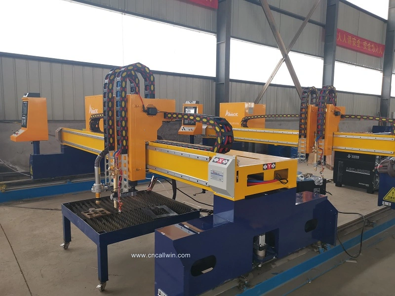 Heavy Duty 5 Axis Gantry CNC Plasma Cutter Oxy-Fuel Flame Cutting Machine